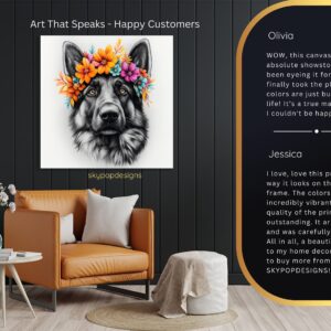 German Shepherd Art