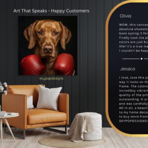 Vizsla Dog Art