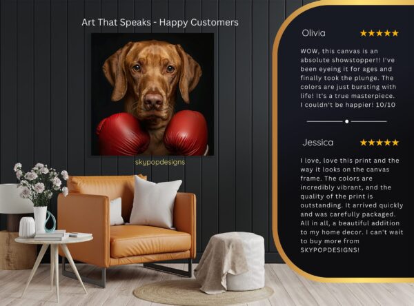 Vizsla Dog Art
