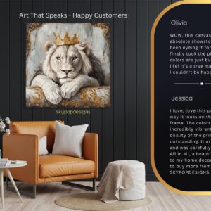 Lion Crown Art