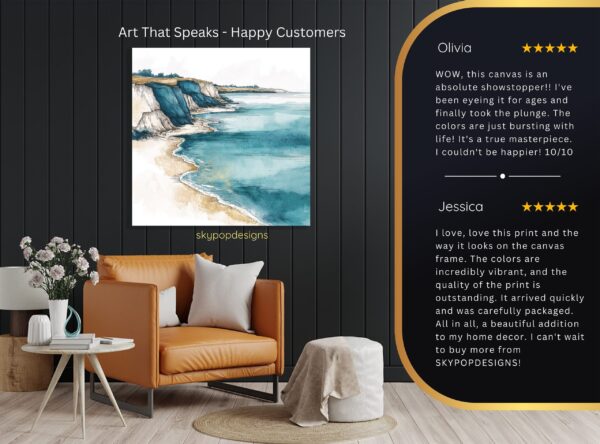 Coastal Cliff Art