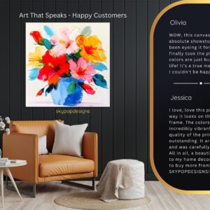 Tropical Hibiscus Bouquet Art