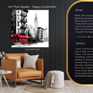 New York City Cafe Art