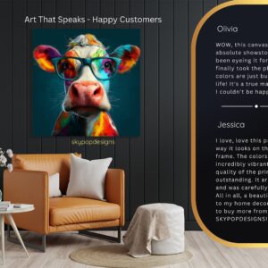 Highland Cow Art