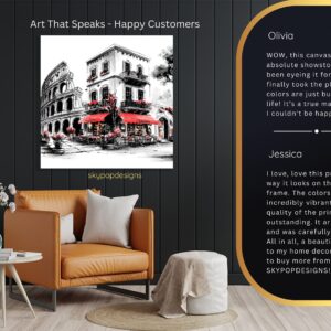 Rome Cafe Art