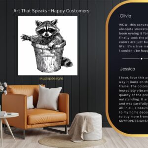 Raccoon Art