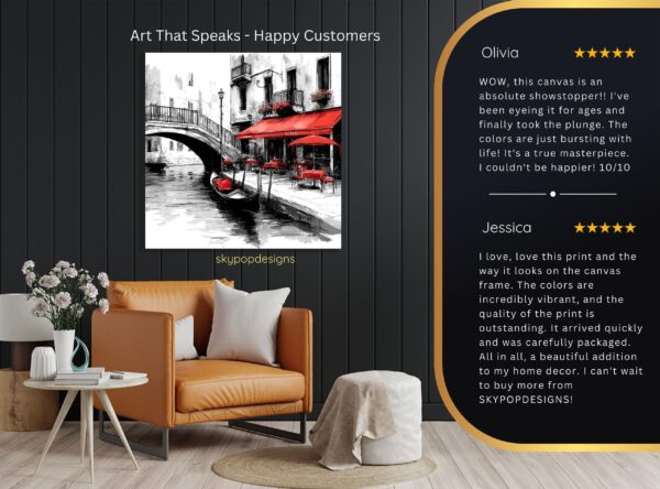 Venice Canal Cafe Art