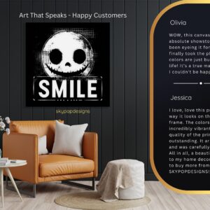 Skull Smile Art