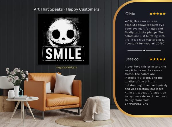 Skull Smile Art