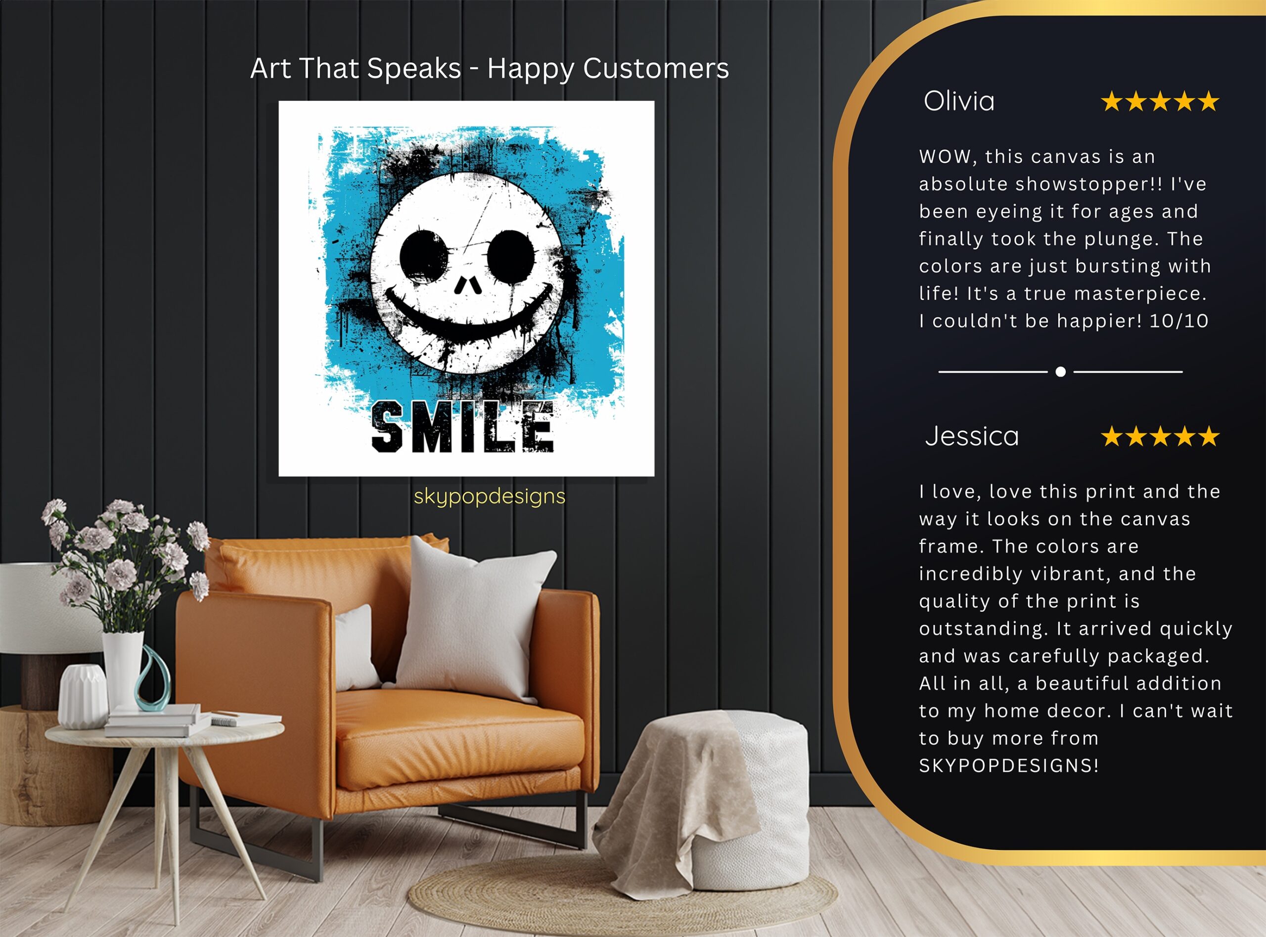 8.jpg Grunge Smiley Face Art