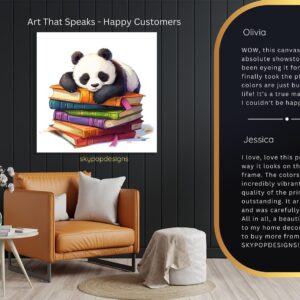 Panda Book Art