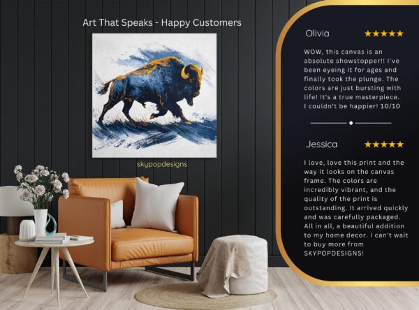Bison Art