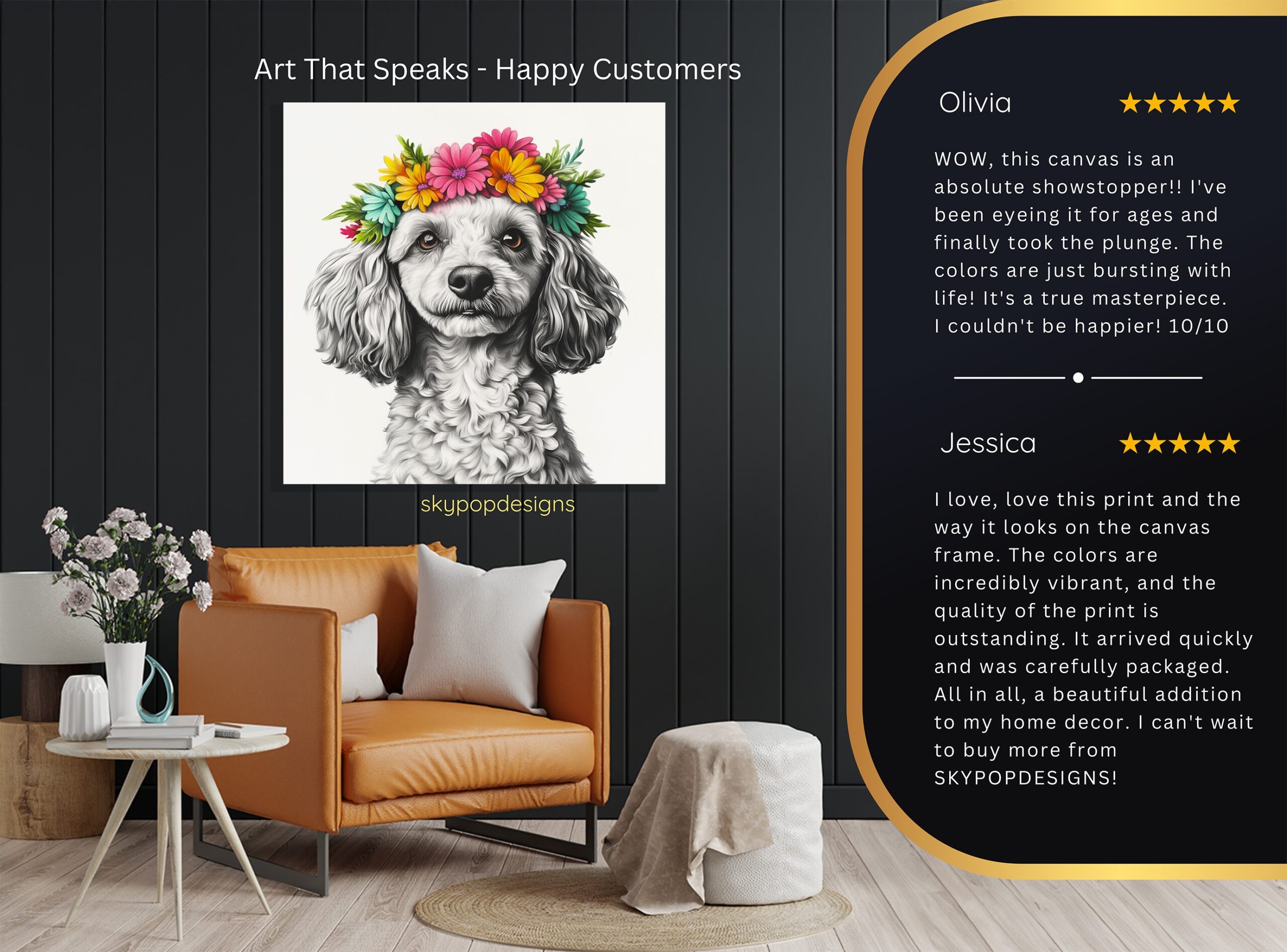 8.jpg Poodle Art
