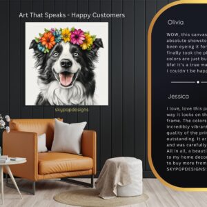 Border Collie Art