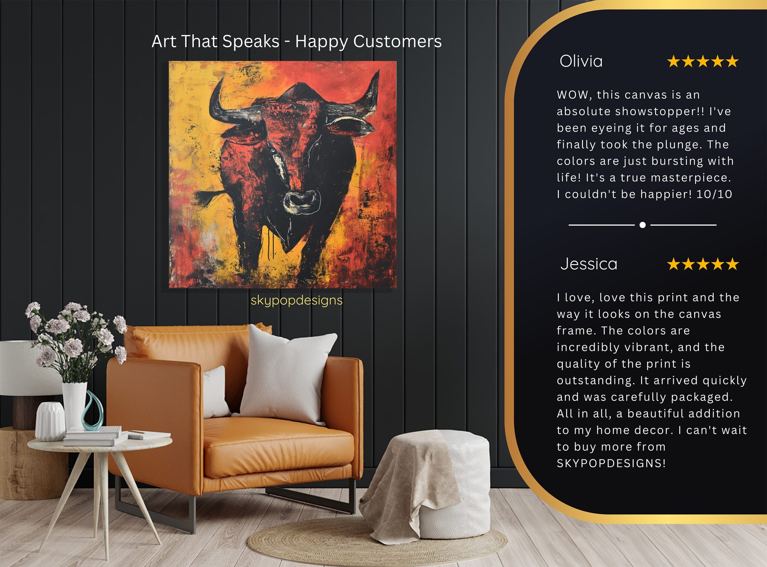 8.jpg Bull Art
