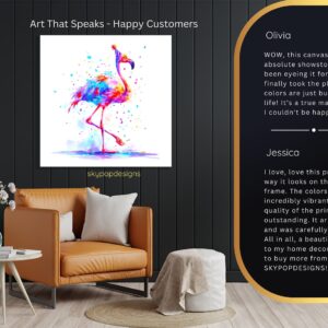 Flamingo Party Art
