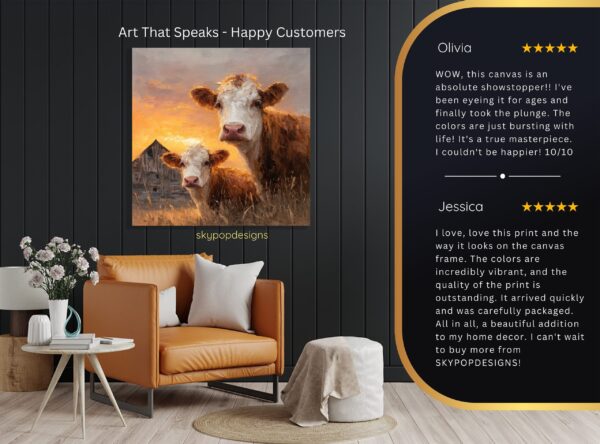 Highland Cow Art