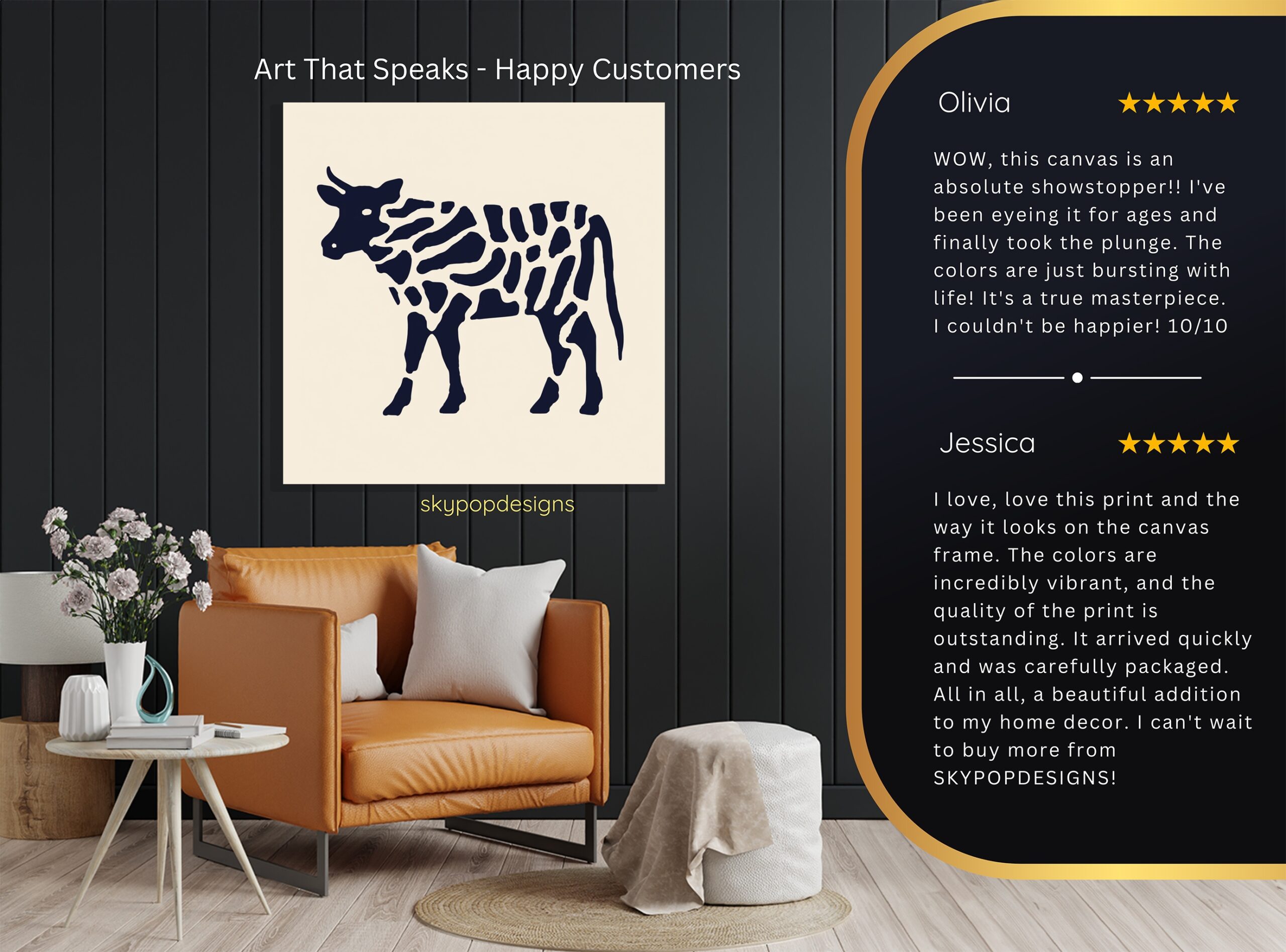 8.jpg Cow Silhouette Art