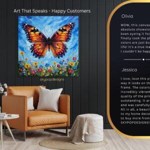 Butterfly Meadow Art