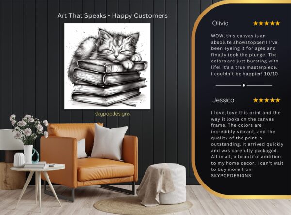 Cat Nap Book Art