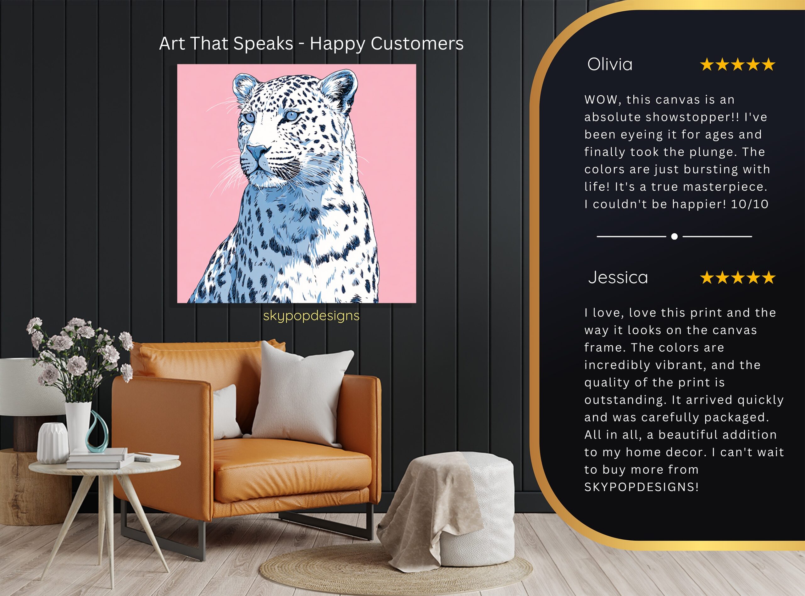 8.jpg Blue Leopard Art