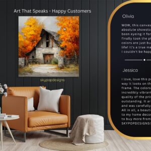 Autumn Barn Art