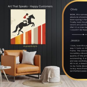 Horse Jump Chart Art