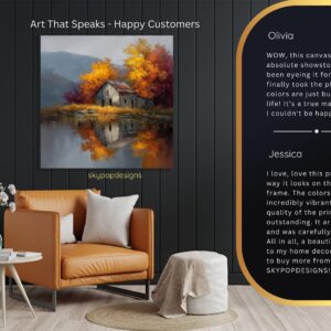 Rustic Autumn Barn Art