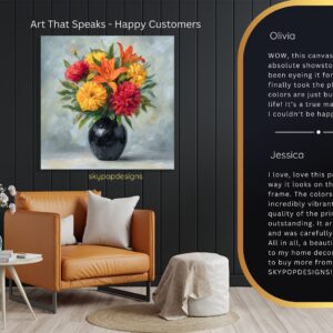 Vibrant Bouquet Art