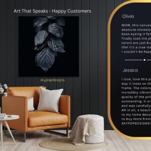 Dark Leaves Art