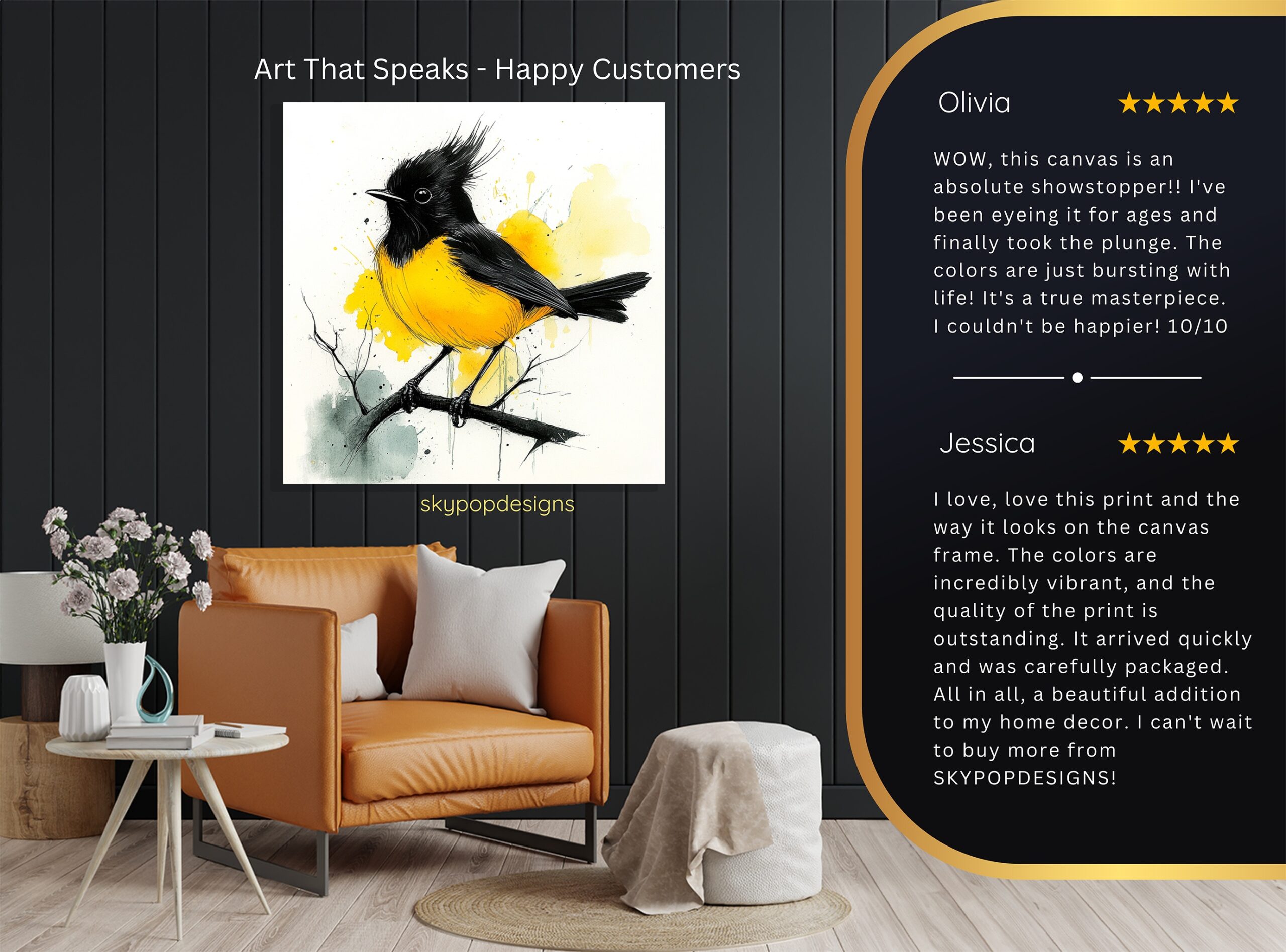 8.jpg Yellow Bird Art