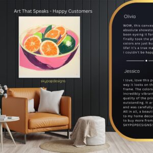 Citrus Bowl Art