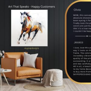 Galloping Horse Art