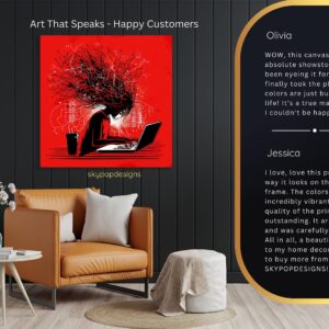 Digital Overload Art