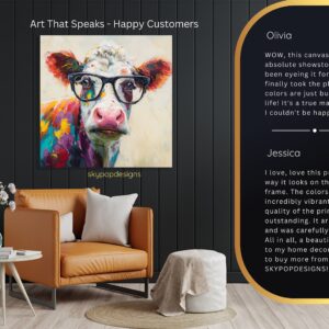 Highland Cow Art