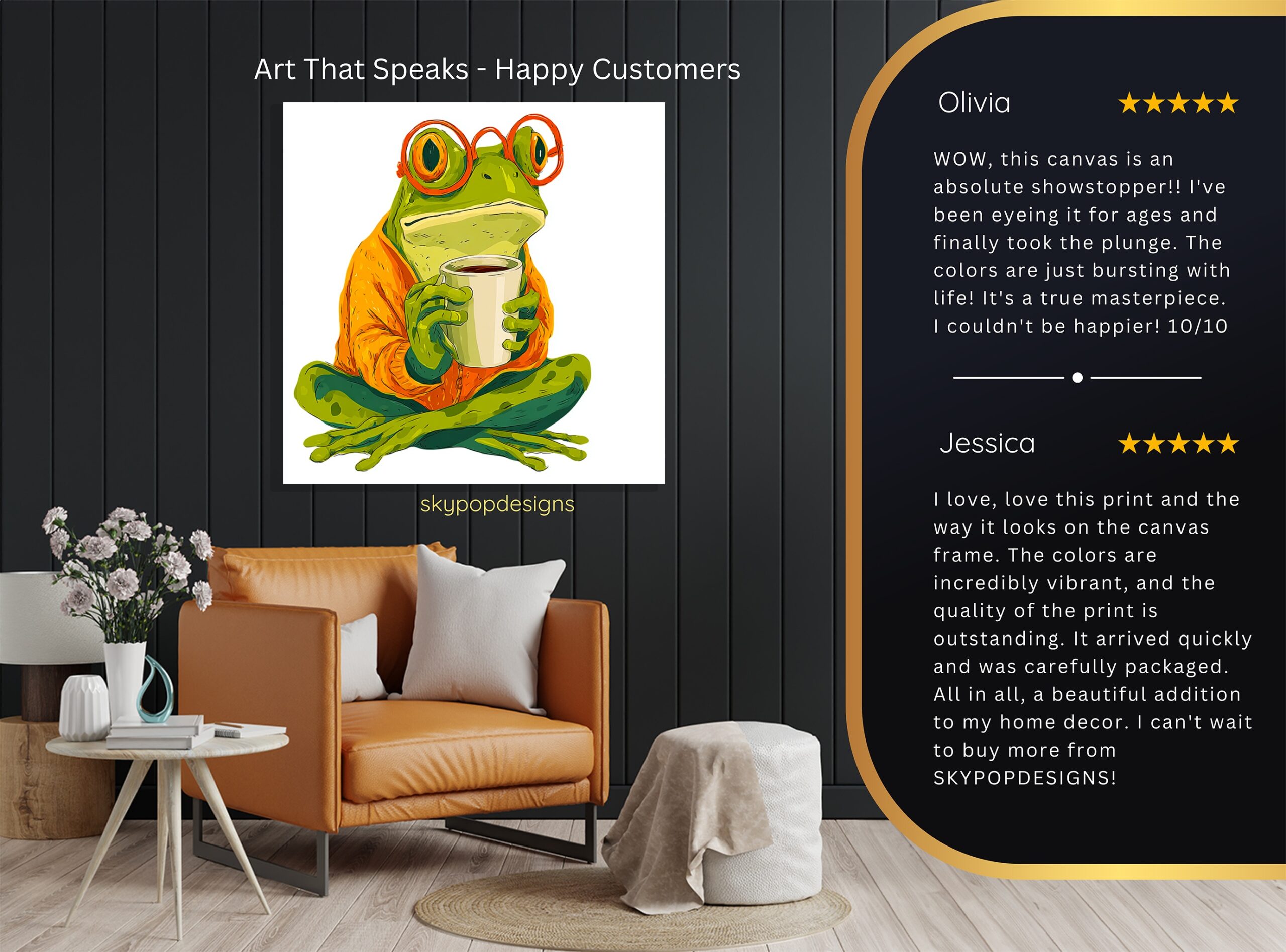 8.jpg Coffee Frog Art