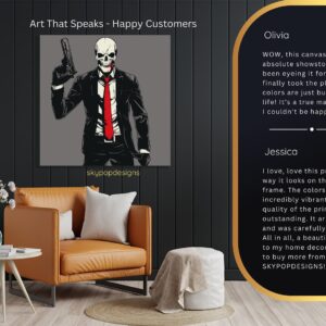 Skull Hitman Art