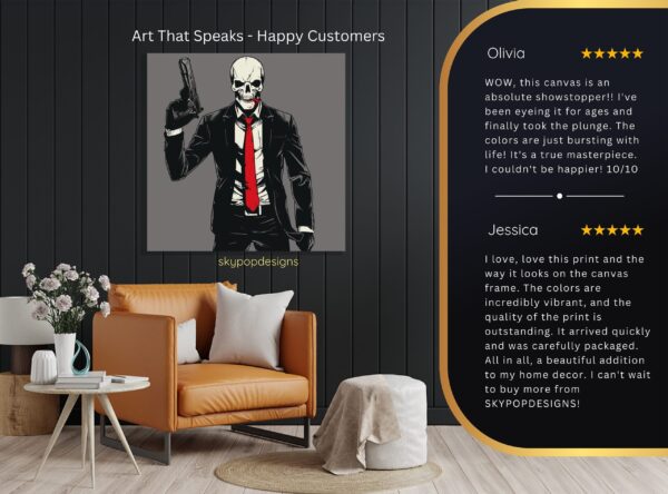 Skull Hitman Art