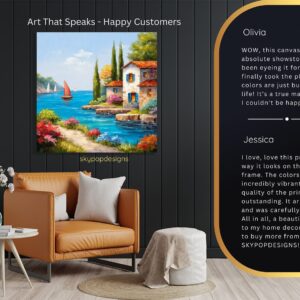 Mediterranean Seaside Retreat Art