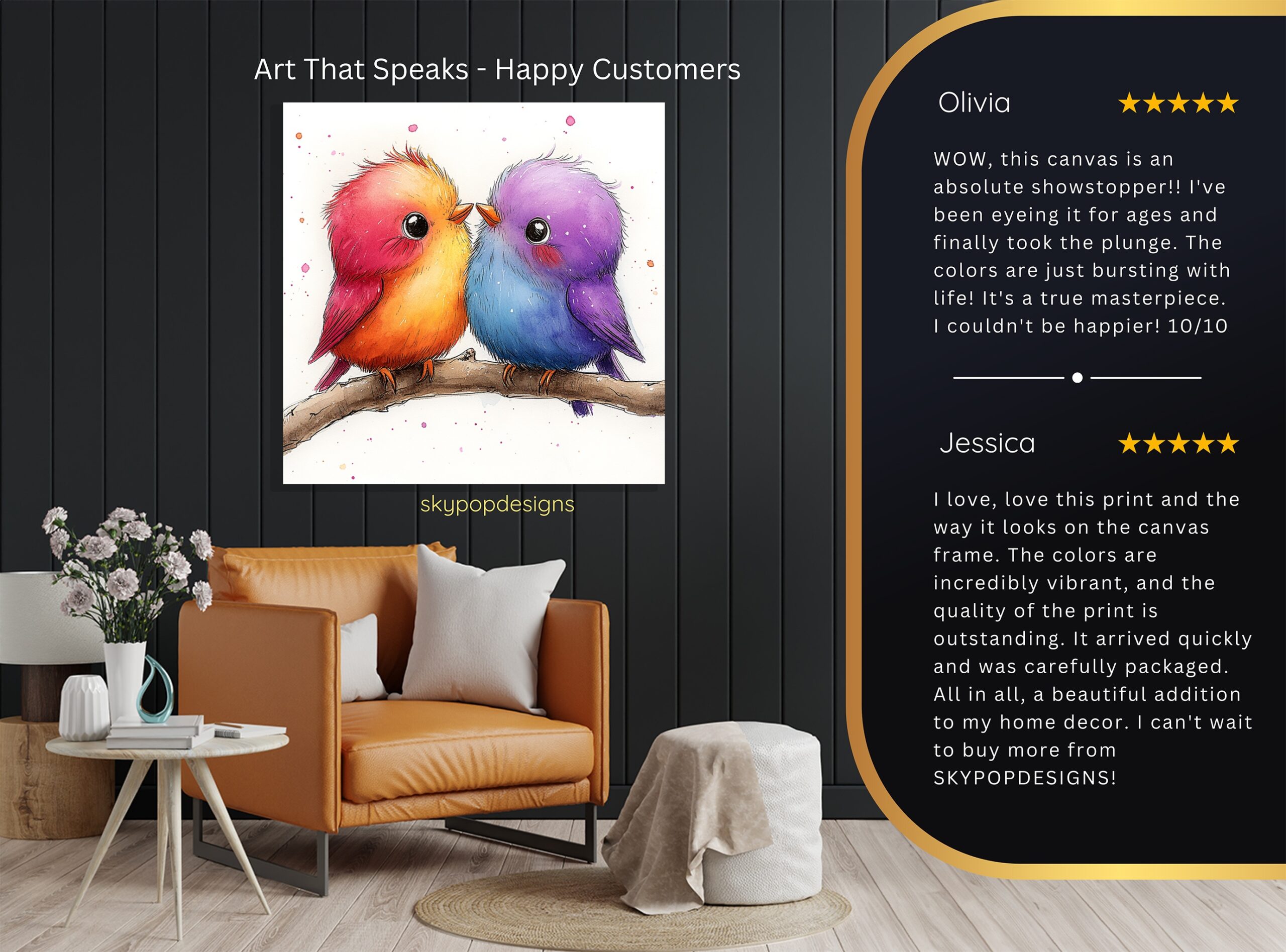 8.jpg Colorful Birds Art