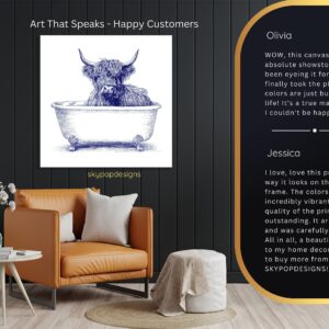Highland Cow Art