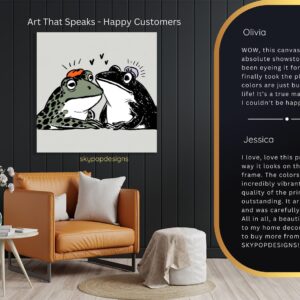 Frog Friends Art