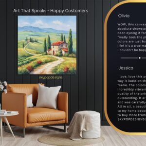 Tuscan Countryside Art