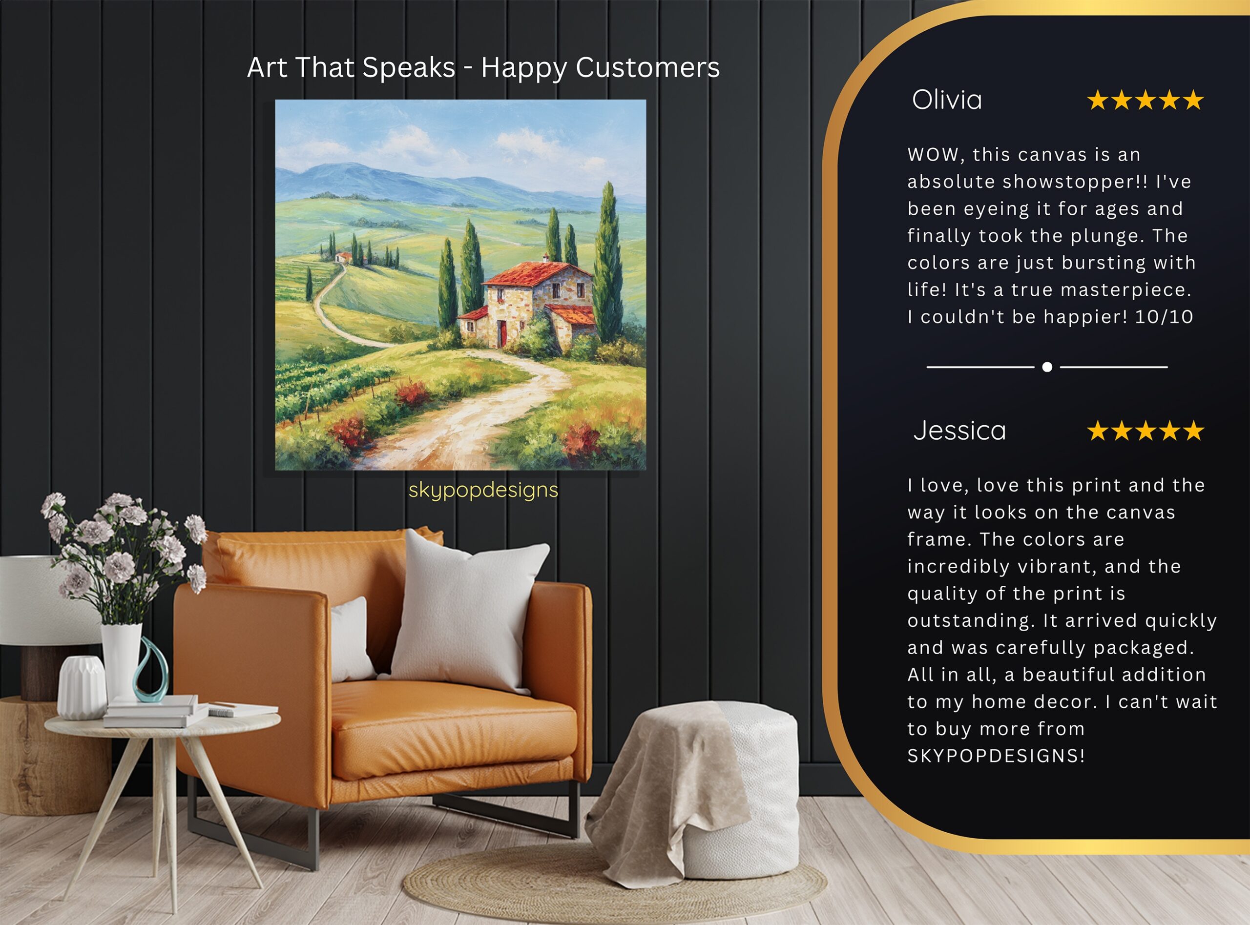 8.jpg Tuscan Countryside Art