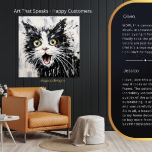 Cat Scream Art