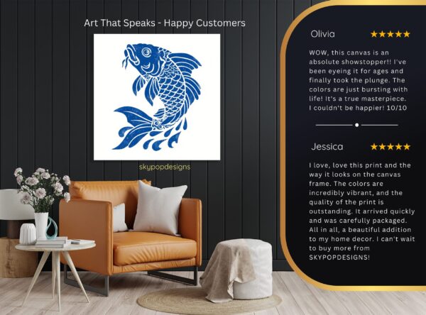 Koi Fish Art