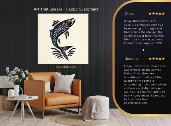 Jumping Fish Art