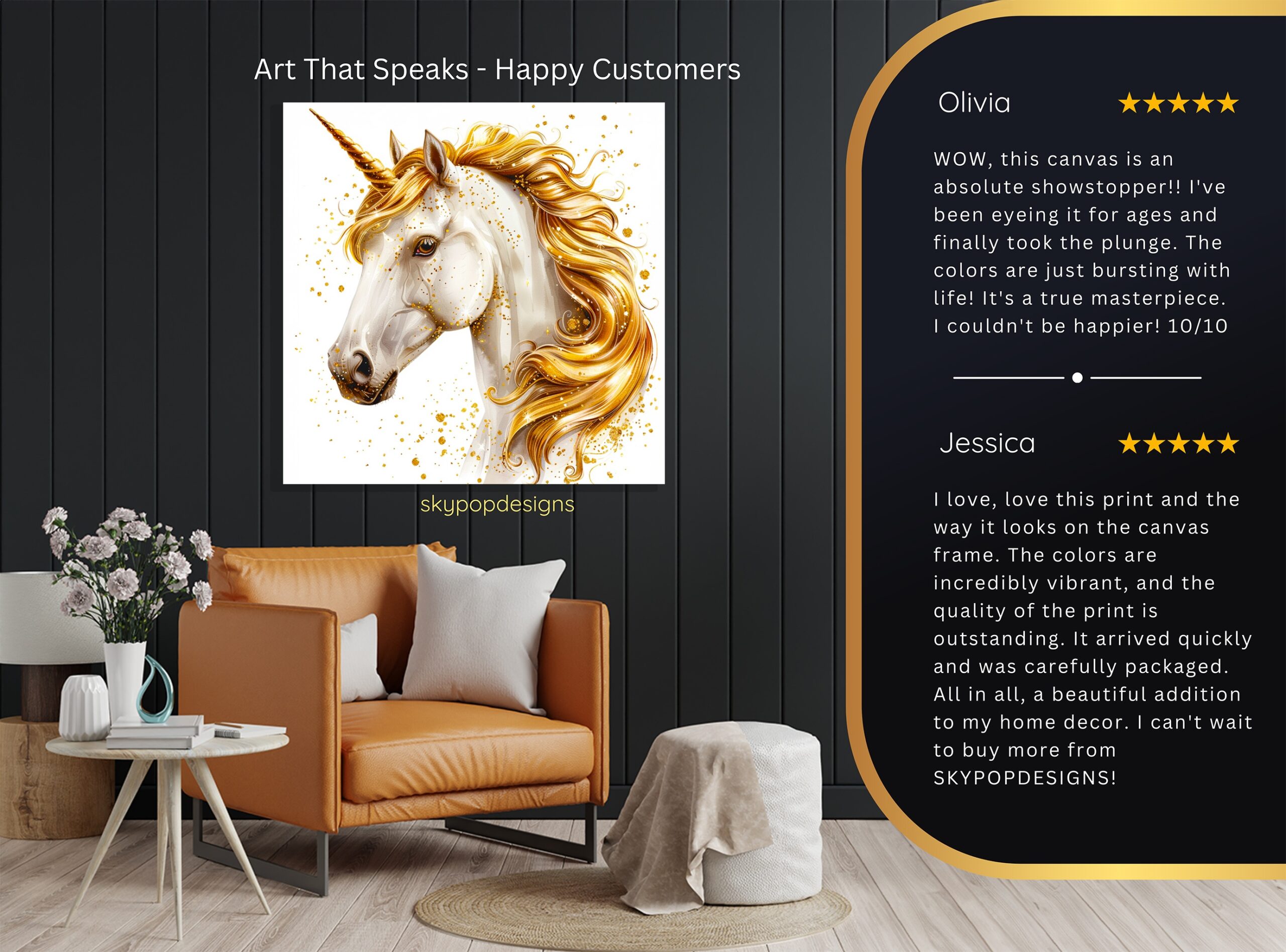 8.jpg Golden Unicorn Art