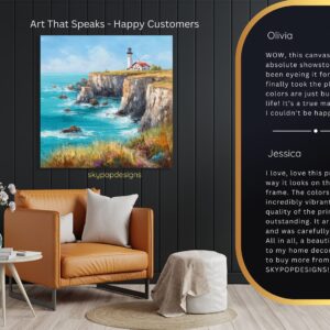 Coastal Lighthouse Art
