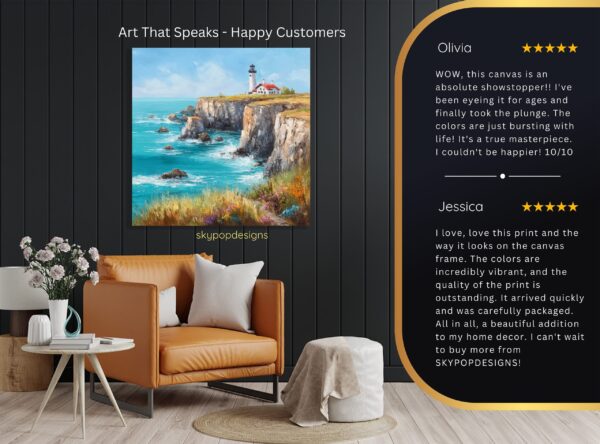 Coastal Lighthouse Art